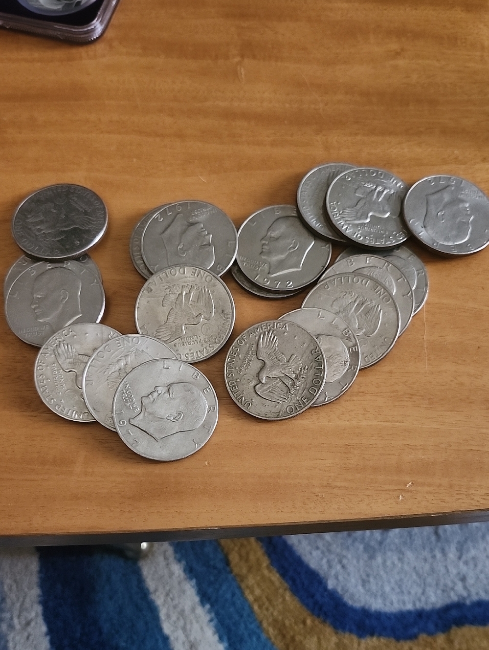 Mixed U.S. Eisenhower Dollars 20pcs.
